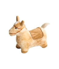 BAYER CHIC 2000 Aufblasbares Hüpftier braun – Hüpfpferd für Kinder - Wie neu