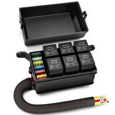 Automotive fuse relay box 12v - relay,