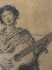 Ludwig Knaus Original Drawing