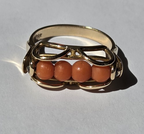 Hingucker 585er gold ring - hingucker!,