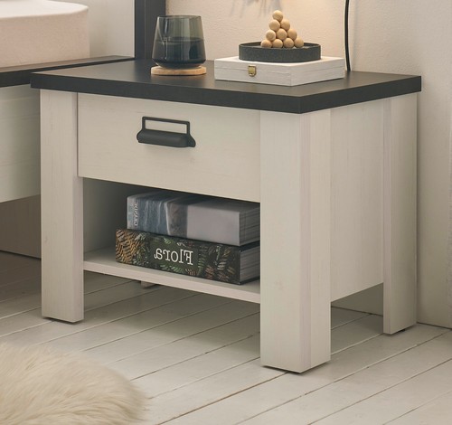 Nachttisch nachtschrank weiß - nachtschrank,