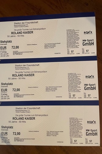 Roland kaiser tickets - roland,