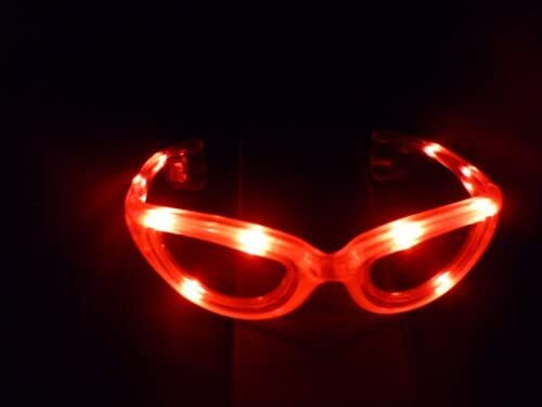 Led leuchtbrille men party - leuchtbrille,
