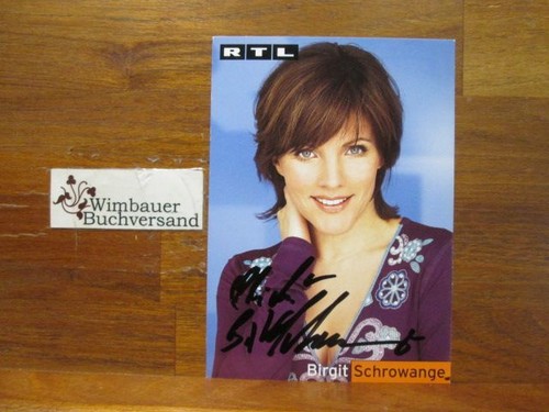 Original autogramm birgit - autogramm,