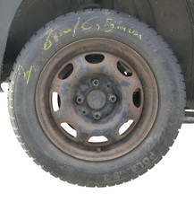 2x VW Polo 6N2 Lupo Felgen 175/65R13 80T Reifen M+S Winterrreifen ca. 6mm