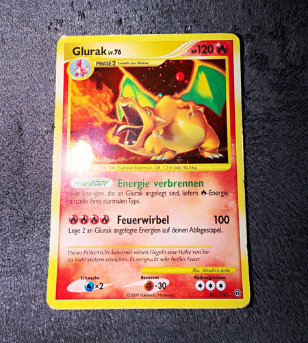 Pokémon tcg glurak 103 100 - pokémon,