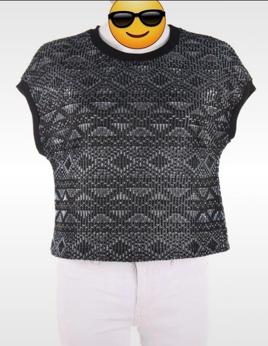 Zara silber partytop tshirt - silber,