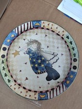 Dekorativer Schutzengel Glasteller