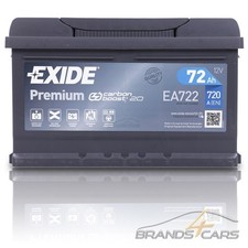 EXIDE AUTOBATTERIE 12V 72Ah