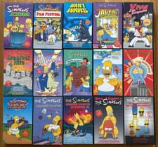 Die Simpsons VHS Sammlung 15x