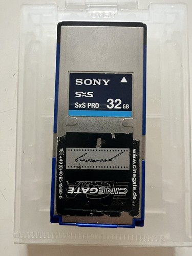Sony sxs pro gb - sony,