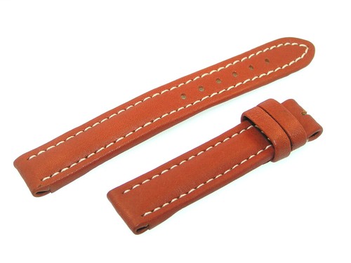 Breitling band 15mm kalb - breitling, braun