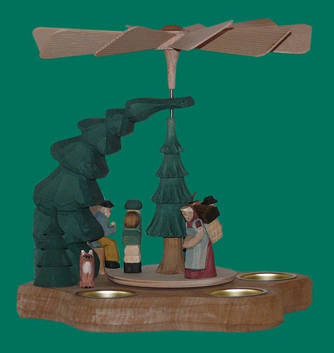 Wandpyramide teelichter - wandpyramide,