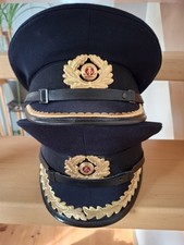 Konvolut 2 x Schirmmütze Volksmarine Kapitän Offizier Kapitänleutnant Nachlass 