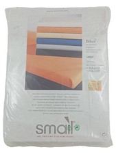 Bierbaum Biber Bettlaken 150x250 cm Weiß Baumwolle Basic