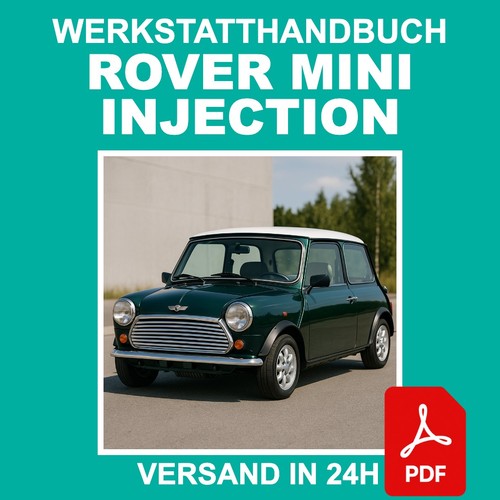 Werkstatthandbuch rover mini - werkstatthandbuch,