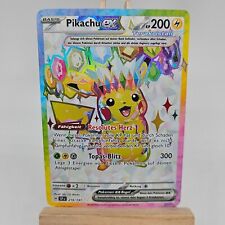 Pokemon Karte: Pikachu EX
