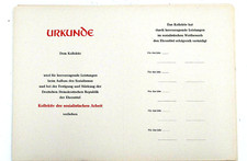 5 DDR Urkunden Held der Arbeit DDR NVA FDJ Jungpionier  SED   Abzeichen Orden