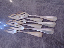 WMF Modell Spaten Baguette Satz 6 Fischessgabeln Silber 90er Straußenmarke I/O