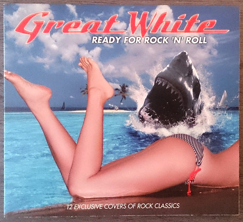 Great white ready for rock - for,