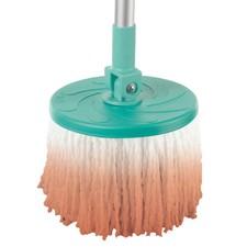 CLEANmaxx Ersatz-Moppaufsatz 2er-Set weiß für Triple Spray-Mopp Easy Spin