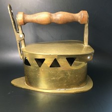 Altes Messing Bügeleisen mit