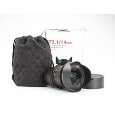 Samyang 3,1/14 ED AS IF Ultra Wide Angle für Canon EF-M + TOP (229830)