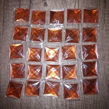 25x Quadratische Schmucksteine