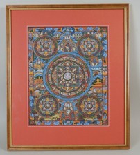 Thangka-Mandala - Buddhismus -