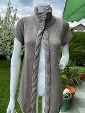 außergewöhnlicher DAMEN LONG STRICKJACKE - STRICKMANTEL - GR. S/M - von Promod
