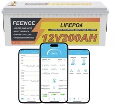 LiFePO4 200Ah 12V Akku Lithium