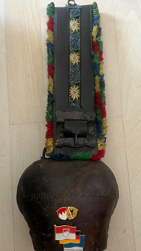 Alte eisen schelle glocke - alte,
