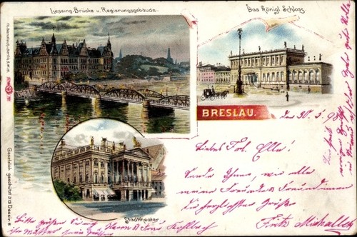 Litho wrocław breslau - wrocław,