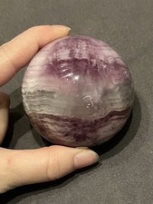 Große Fluorit Kugel Lila Grün Weiß