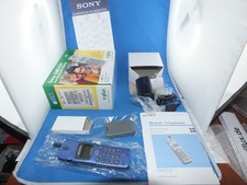 SONY CMD CD5  Mobiltelefon  Vintage PHONE OVP Ohne Simlock Neu Metallic Blue Neu