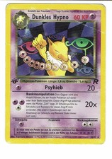 Pokemon Karte Dunkles Hypno