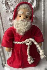 Stoff-Figur Weihnachtsmann Nikolaus nach Waldorfart Waldorfpuppe Handarbeit 30cm