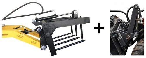 Mistgreifer mit koppelhaken - mit,