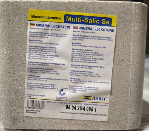 Mineralleckstein - (1,07€/kg),