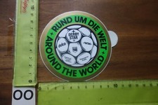 Alter Aufkleber Sport Fussball Kleidung Schuhe EM WM Ball DERBY STAR