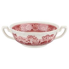 Suppentasse Teildekor Villeroy & Boch Rusticana rot