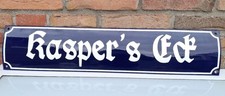 "Kasper's Eck" Antikes Emaille