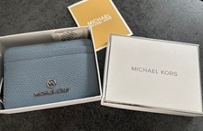 MICHAEL KORS Geldbörse Portemonnaie Wallet JET SET TRAVEL blau mit OVP neuwertig