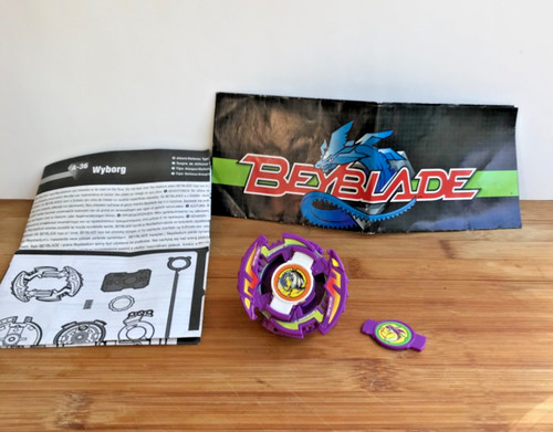 Vintage beyblade wyborg - beyblade, +