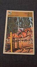 Svijet Sporta - Jugoslawien Sportkarte - 1980-81 - Reitsport Hürden Springen