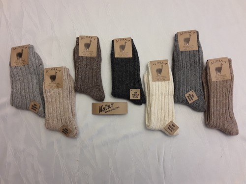 Alpaka schafwollsocken - , 40%