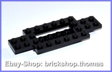 Lego Auto Chassis schwarz 4 x
