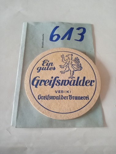 Stück ddr bierdeckel veb - 1,
