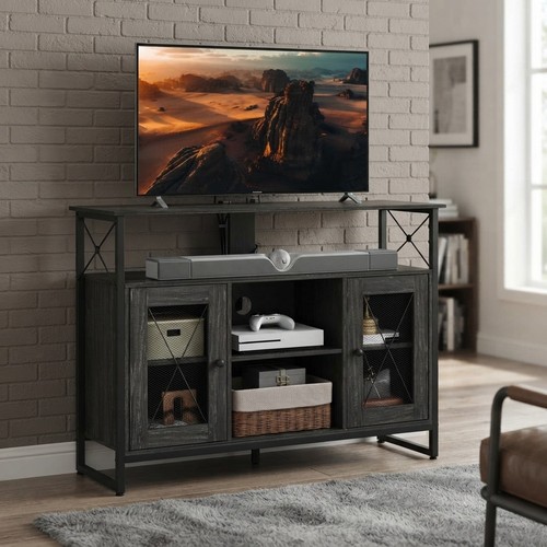 Moderner rustikaler schrank - rustikaler, tv-schrank