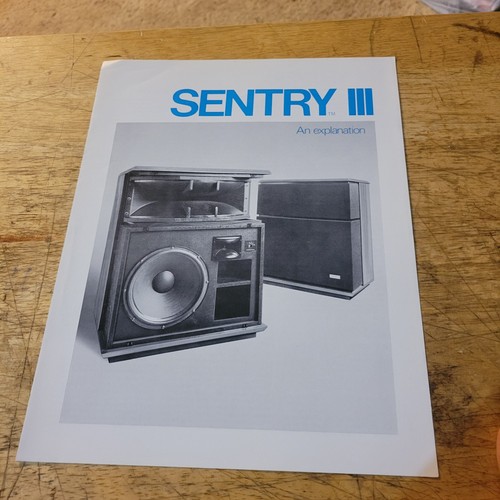 Electro voice sentry iii - electro-voice,
